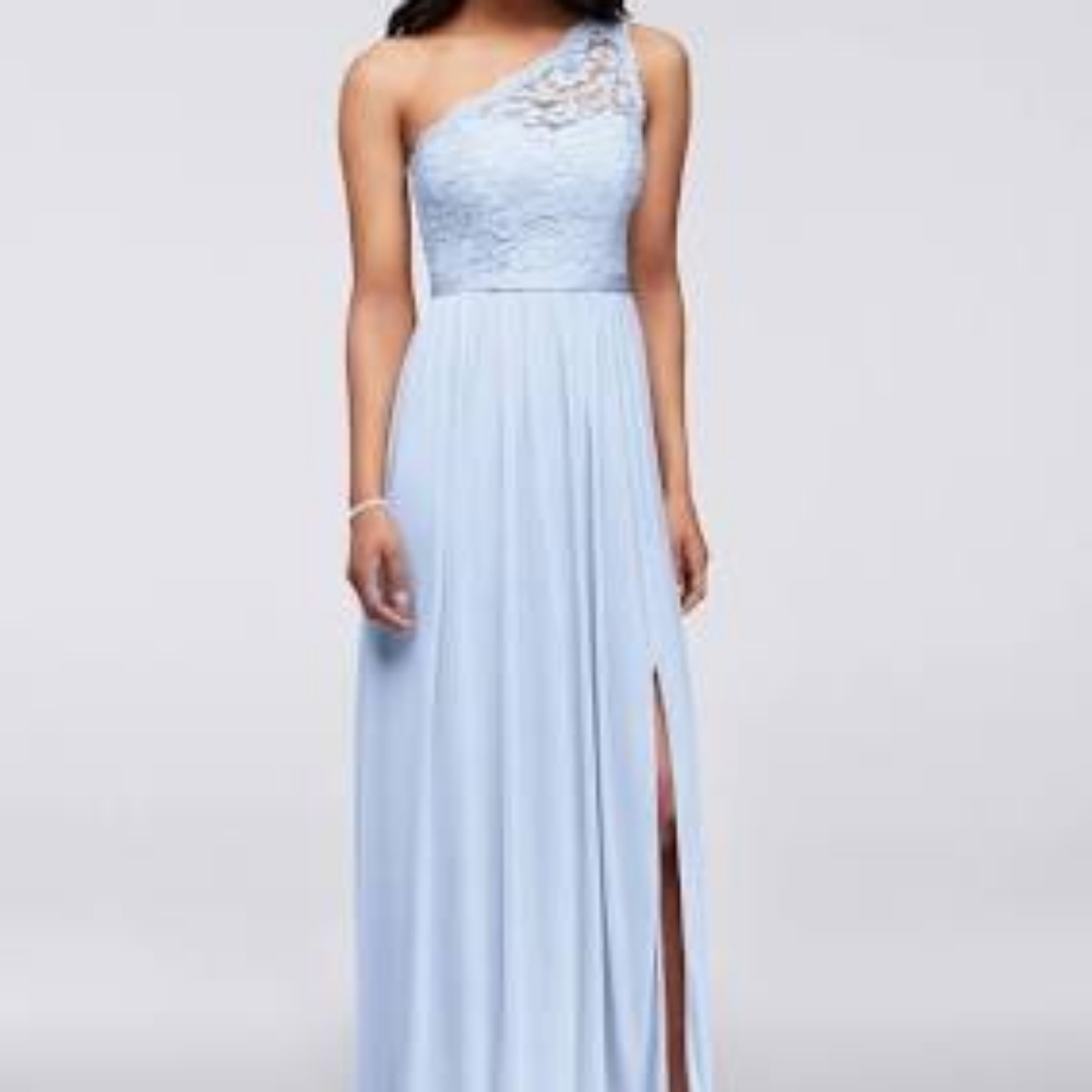 Ice Blue Bridesmaid dress